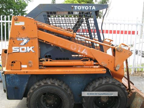 toyota skid steer sdk7|toyota sdk7 skid steer parts.